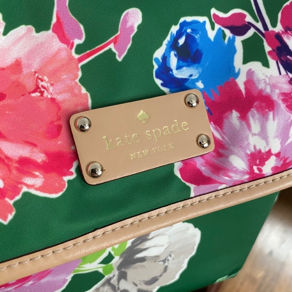 Kate Spade Kennedy Park Floral Print Neko Backpack - Picture 8 of 8